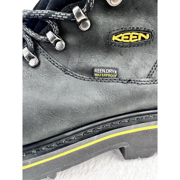 NEW MENS KEEN WORK 6' BOOTS F2413-18 UTILITY STEEL TOE WATERPROOF SIZE 15D - Picture 2 of 8